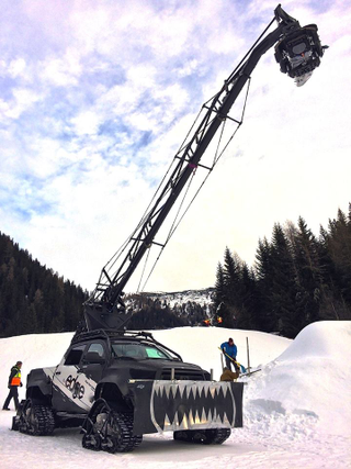 Illustration for article titled You Need This Awesome Tundra On Trax To Keep Up With James Bond
